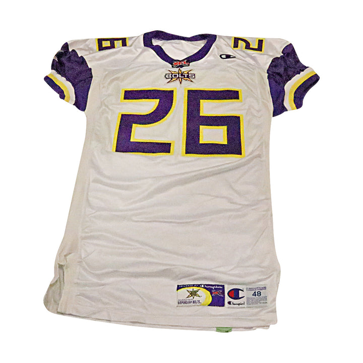 Birmingham Thunderbolts 2001 #26 Team Issued Away Jersey Size 48 +2