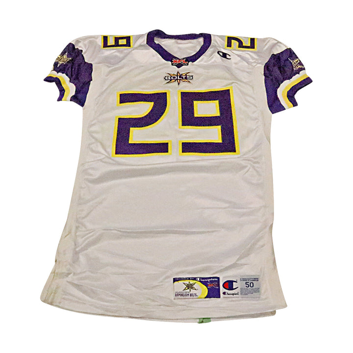 Birmingham Thunderbolts 2001 #29 Team Issued Away Jersey Size 50 +2