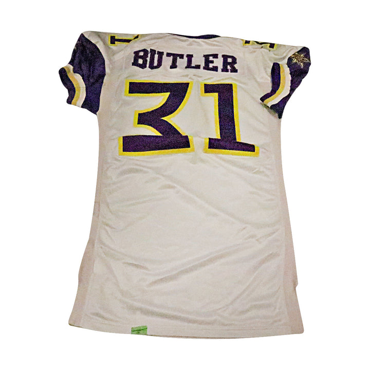 Duane Butler Birmingham Thunderbolts 2001 Game Used Away Jersey Size 46 +2