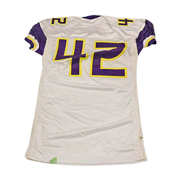 Birmingham Thunderbolts 2001 #42 Team Issued Away Jersey Size 48 +2