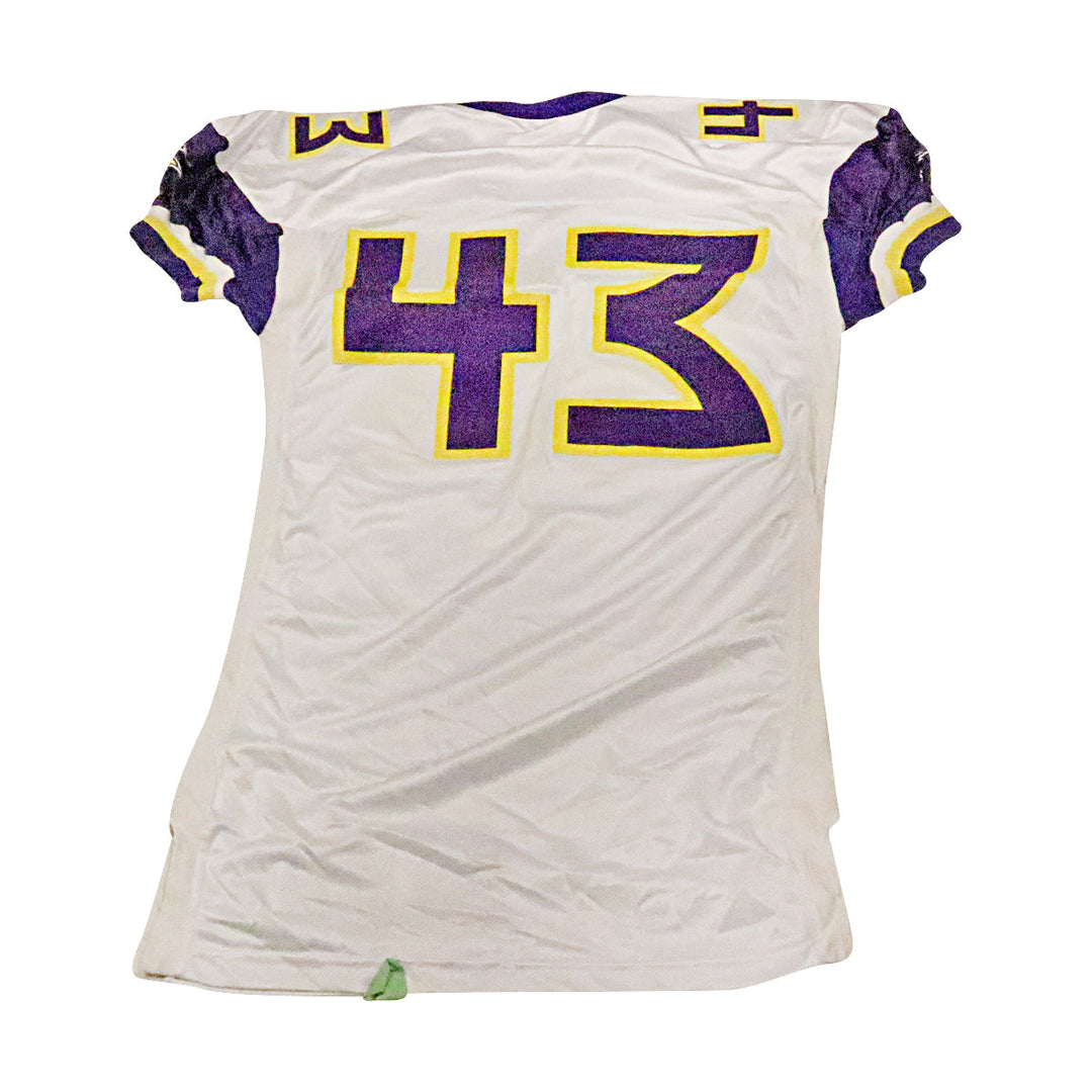 Birmingham Thunderbolts 2001 #43 Team Issued Away Jersey Size 48 +2