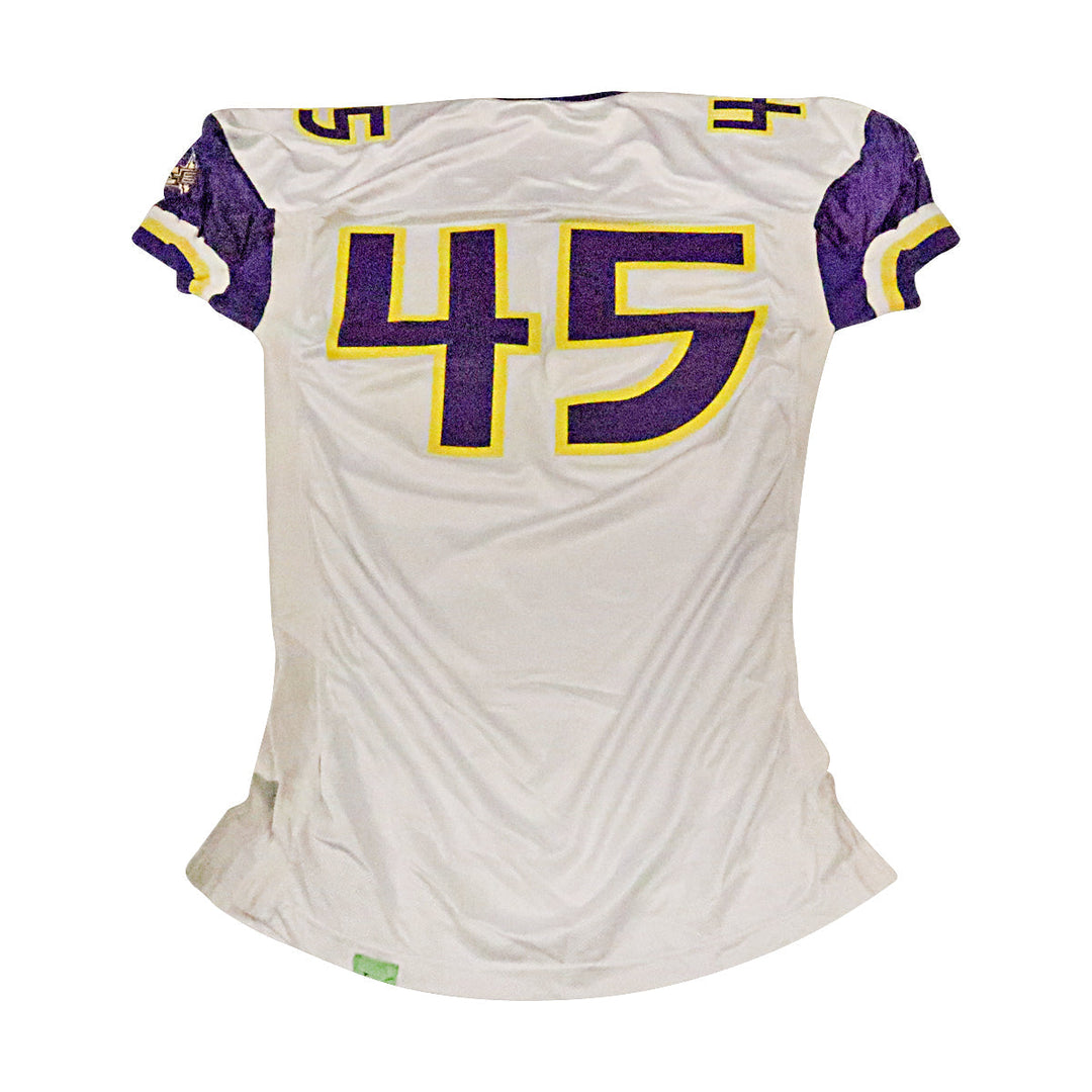 Birmingham Thunderbolts 2001 #45 Team Issued Away Jersey Size 48 +2