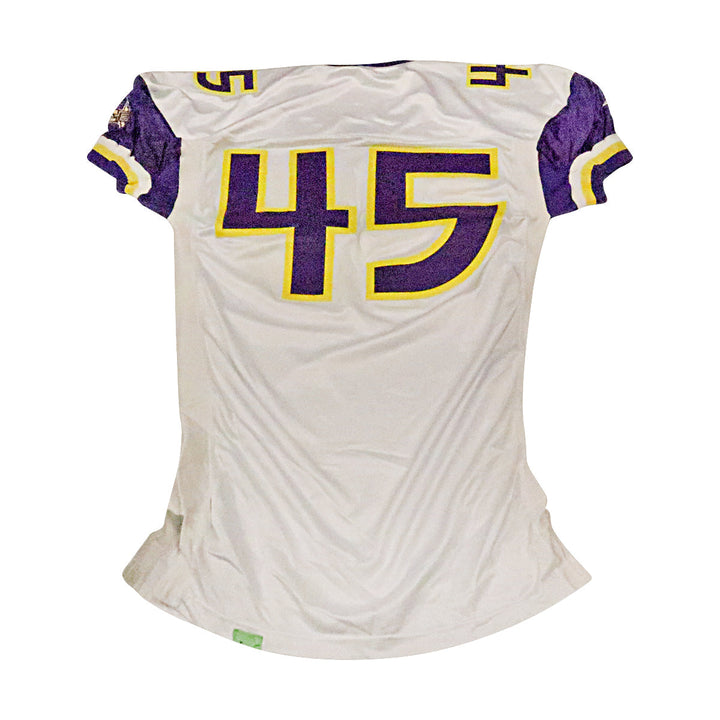 Birmingham Thunderbolts 2001 #45 Team Issued Away Jersey Size 48 +2