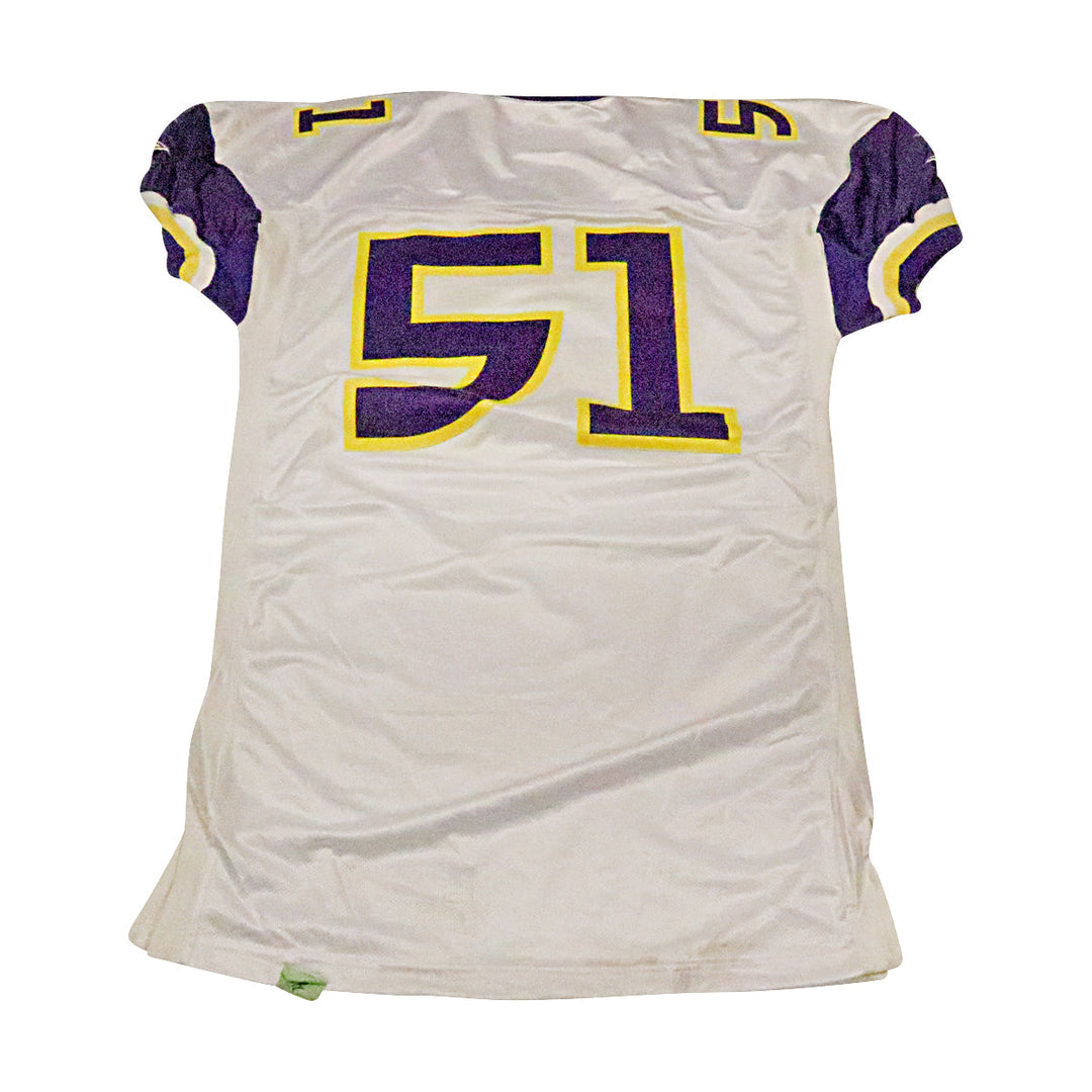 Birmingham Thunderbolts 2001 #51 Team Issued Away Jersey Size 50 +2