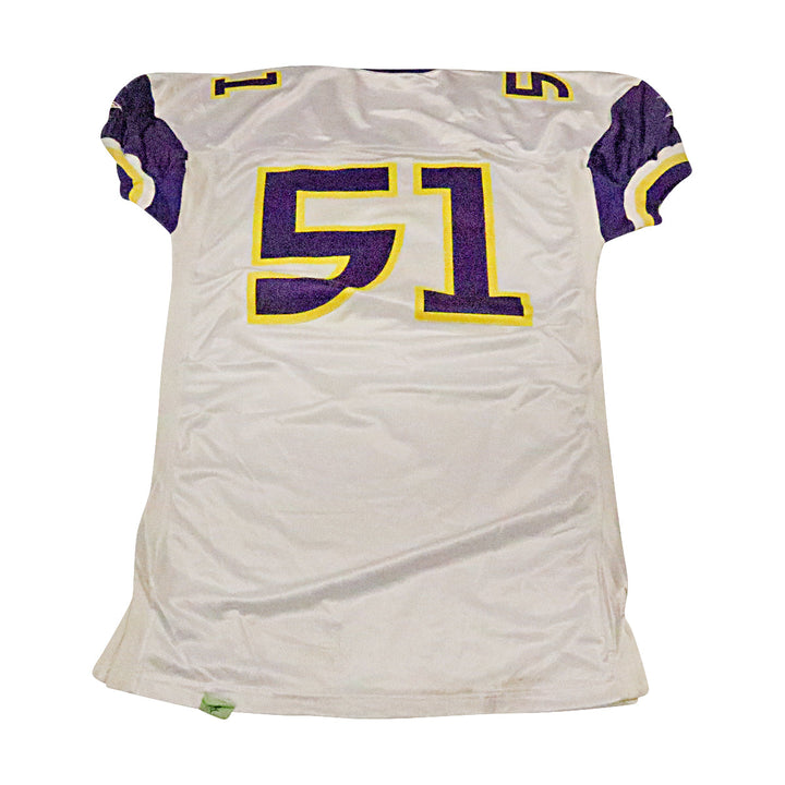 Birmingham Thunderbolts 2001 #51 Team Issued Away Jersey Size 50 +2