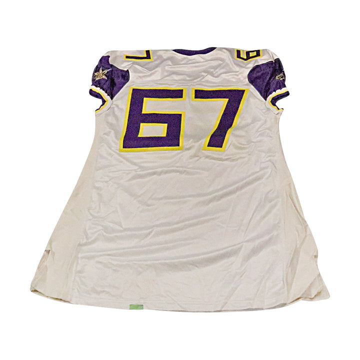 Birmingham Thunderbolts 2001 #67 Team Issued Away Jersey Size 58 +2 Linemen Cut