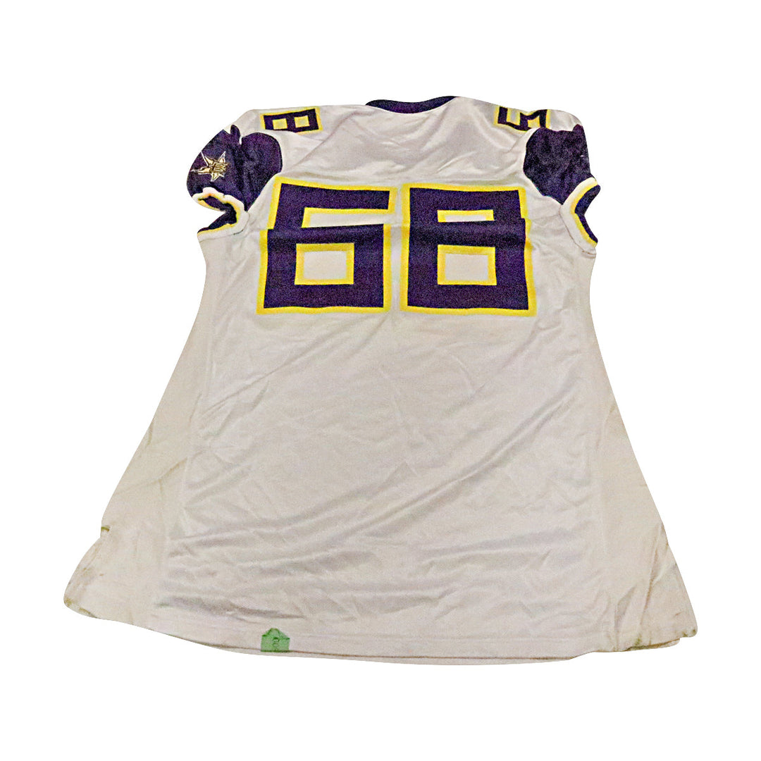 Birmingham Thunderbolts 2001 #68 Team Issued Away Jersey Size 56 +2 Linemen Cut