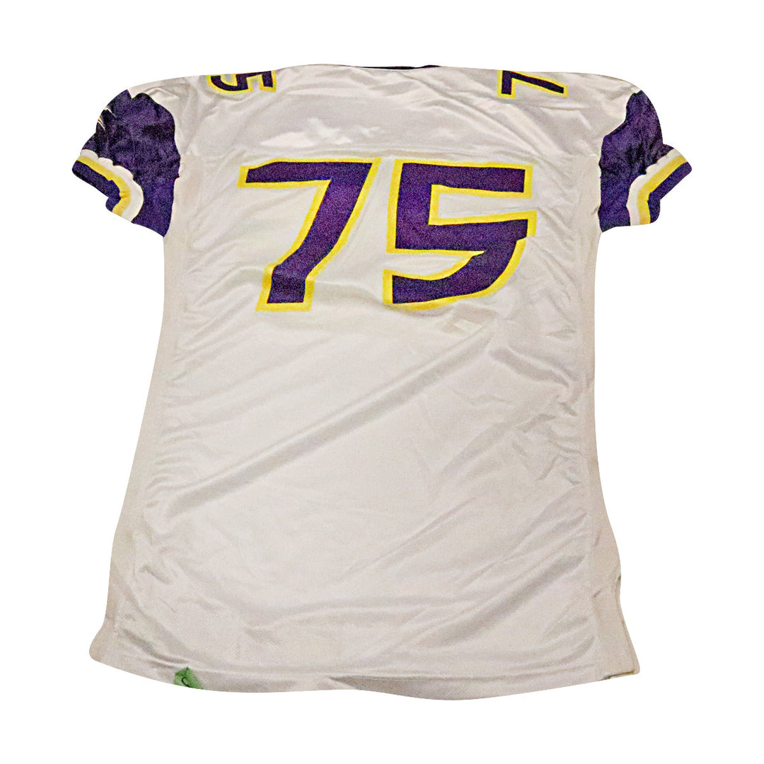 Birmingham Thunderbolts 2001 #75 Team Issued Away Jersey Size 52 +2