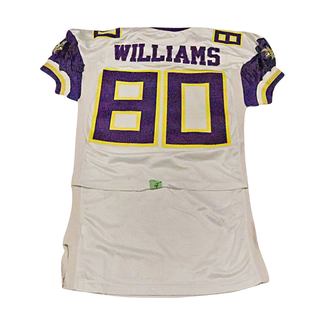 Stepfret Williams Birmingham Thunderbolts 2001 Game Used Away Jersey Size 46 Hemmed