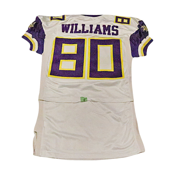 Stepfret Williams Birmingham Thunderbolts 2001 Game Used Away Jersey Size 46 Hemmed