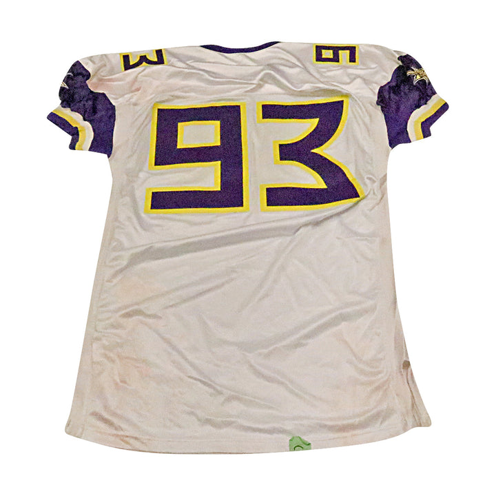 Birmingham Thunderbolts 2001 #93 Team Issued Away Jersey Size 52 +2