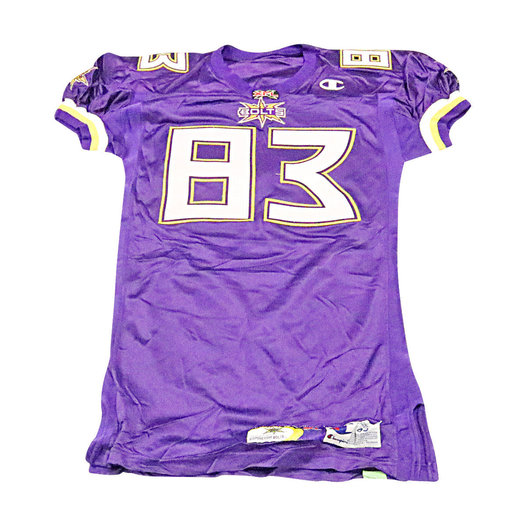 Birmingham Thunderbolts 2001 #83 Team Issued Home Jersey Size 48 +2