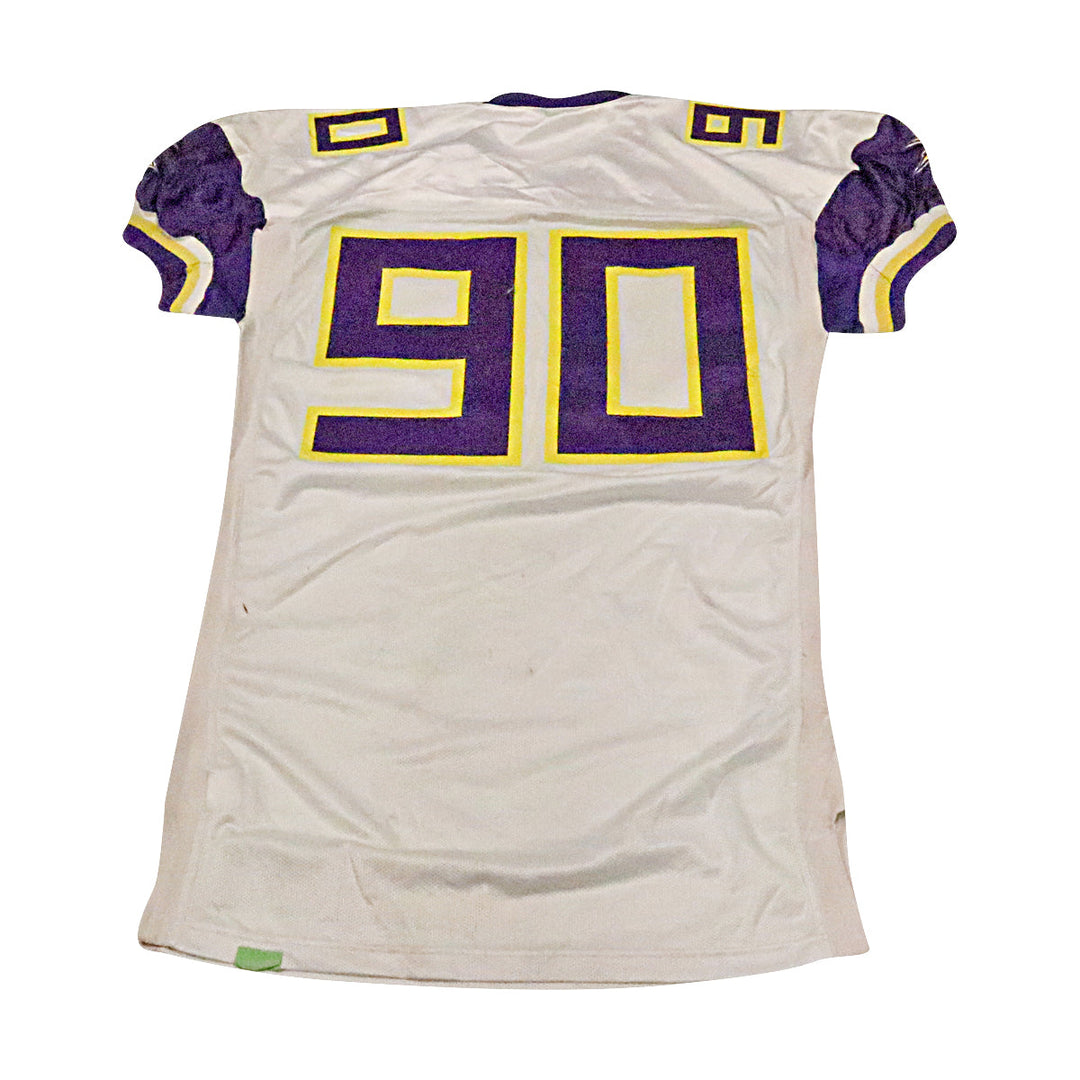 Birmingham Thunderbolts 2001 #90 Team Issued Away Jersey Size 50 +2