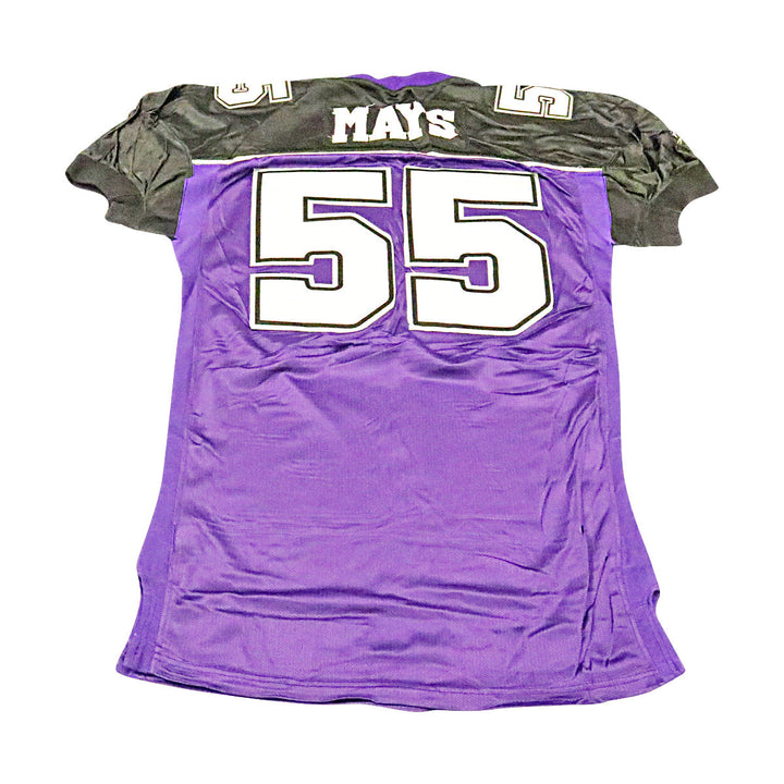 Kivuusama Mays Chicago Enforcers 2001 Game Used Home Jersey Size 52 +2