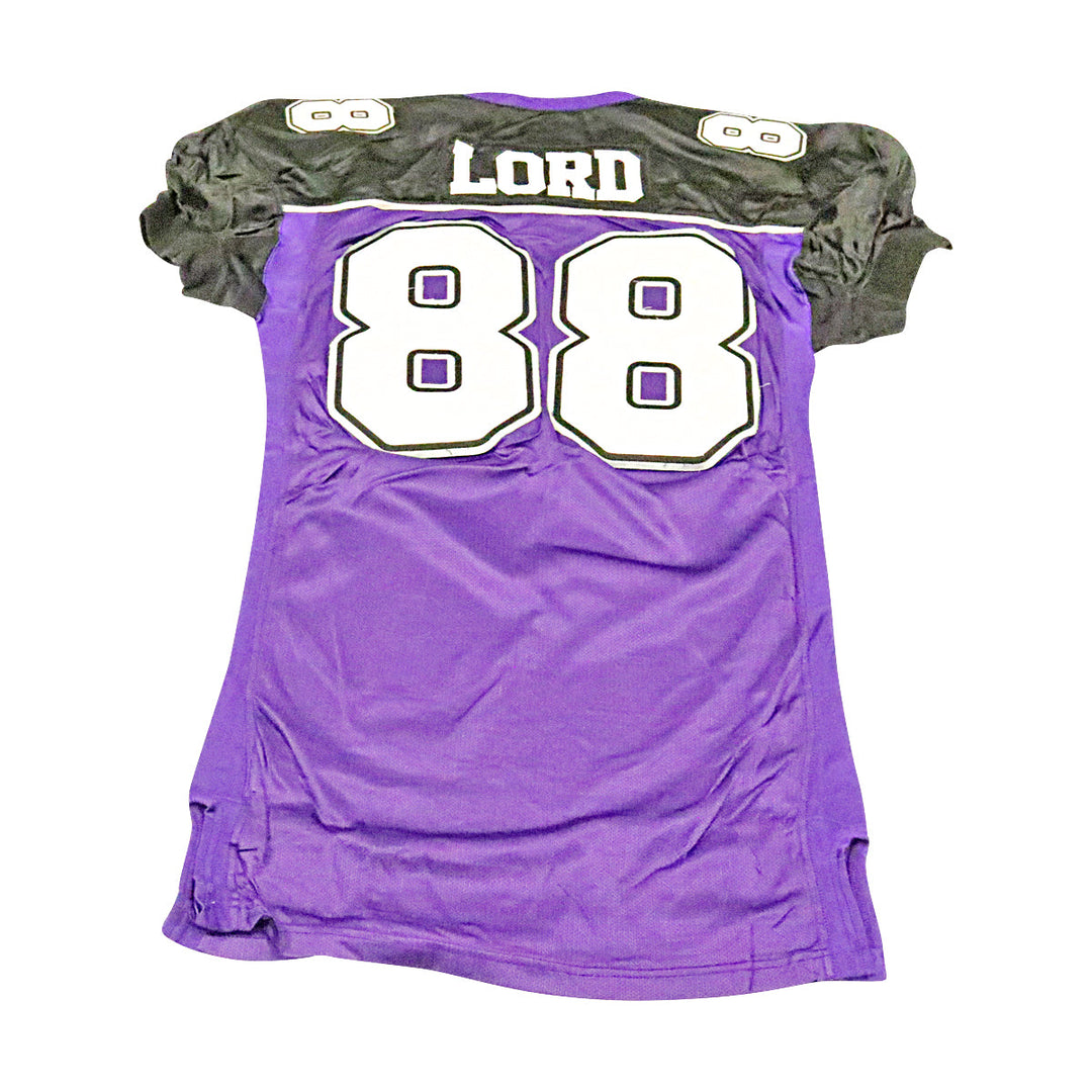 Junior Lord Chicago Enforcers 2001 Game Used Home Jersey Size 48 +2