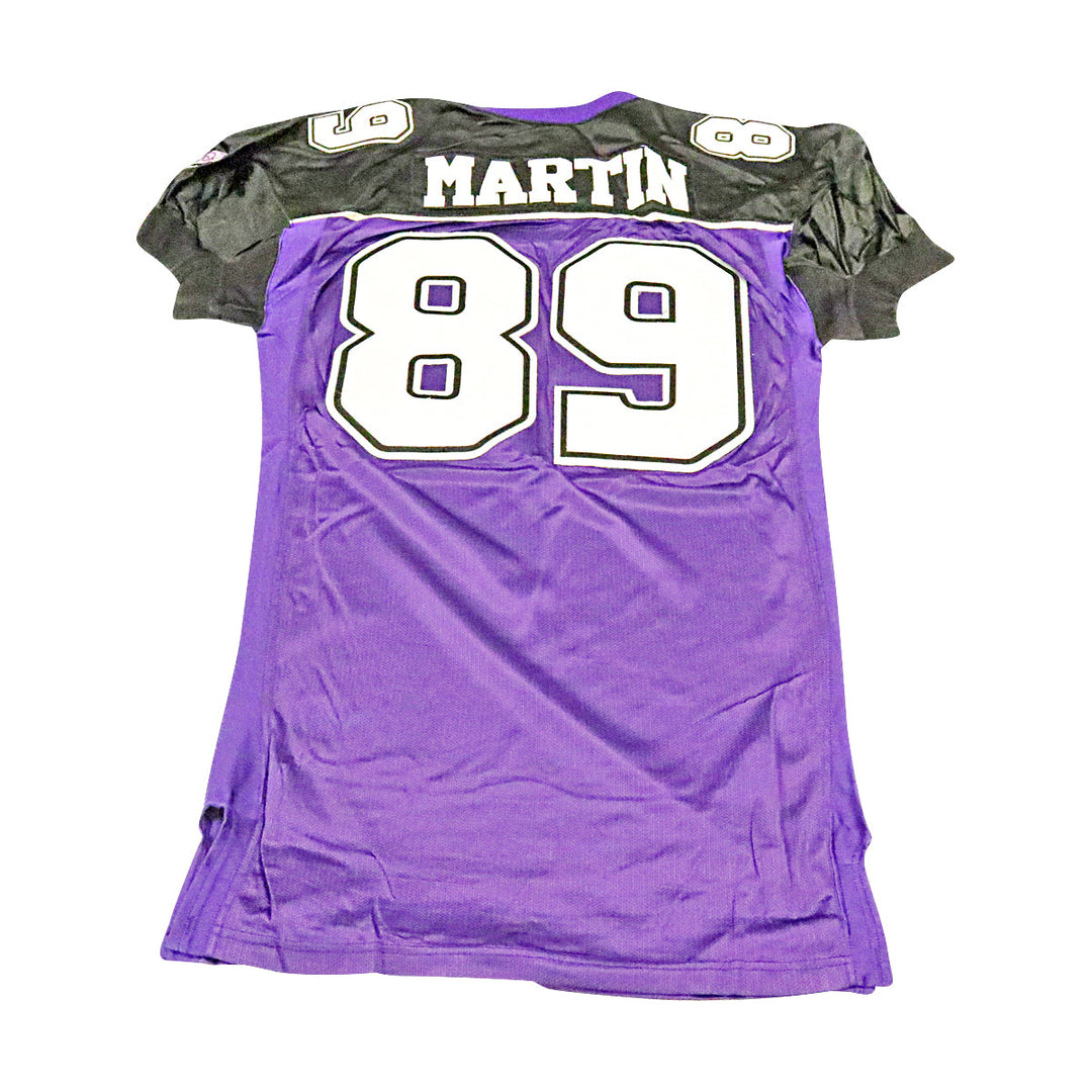 Tim Martin Chicago Enforcers 2001 Game Used Home Jersey Size 48 +2