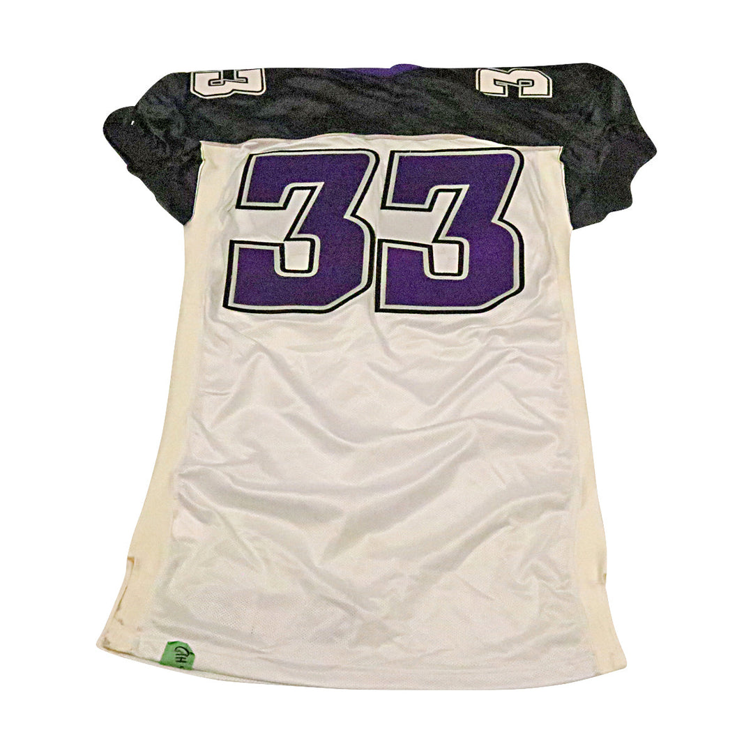 Chicago Enforcers 2001 #33 Team Issued Away Jersey Size 48 +2