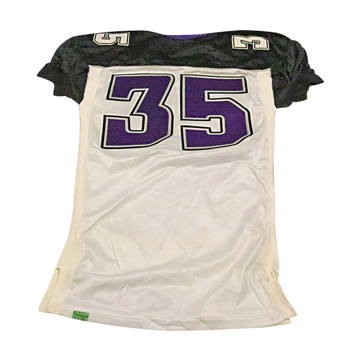 Chicago Enforcers 2001 #35 Team Issued Away Jersey Size 48 +2