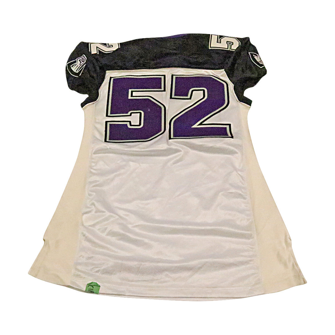 Chicago Enforcers 2001 #52 Team Issued Away Jersey Size 50 +2