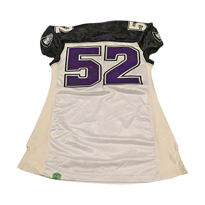Chicago Enforcers 2001 #52 Team Issued Away Jersey Size 50 +2