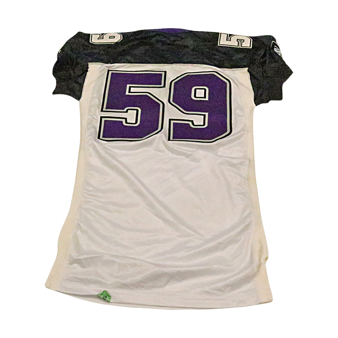 Chicago Enforcers 2001 #59 Team Issued Away Jersey Size 48 +2