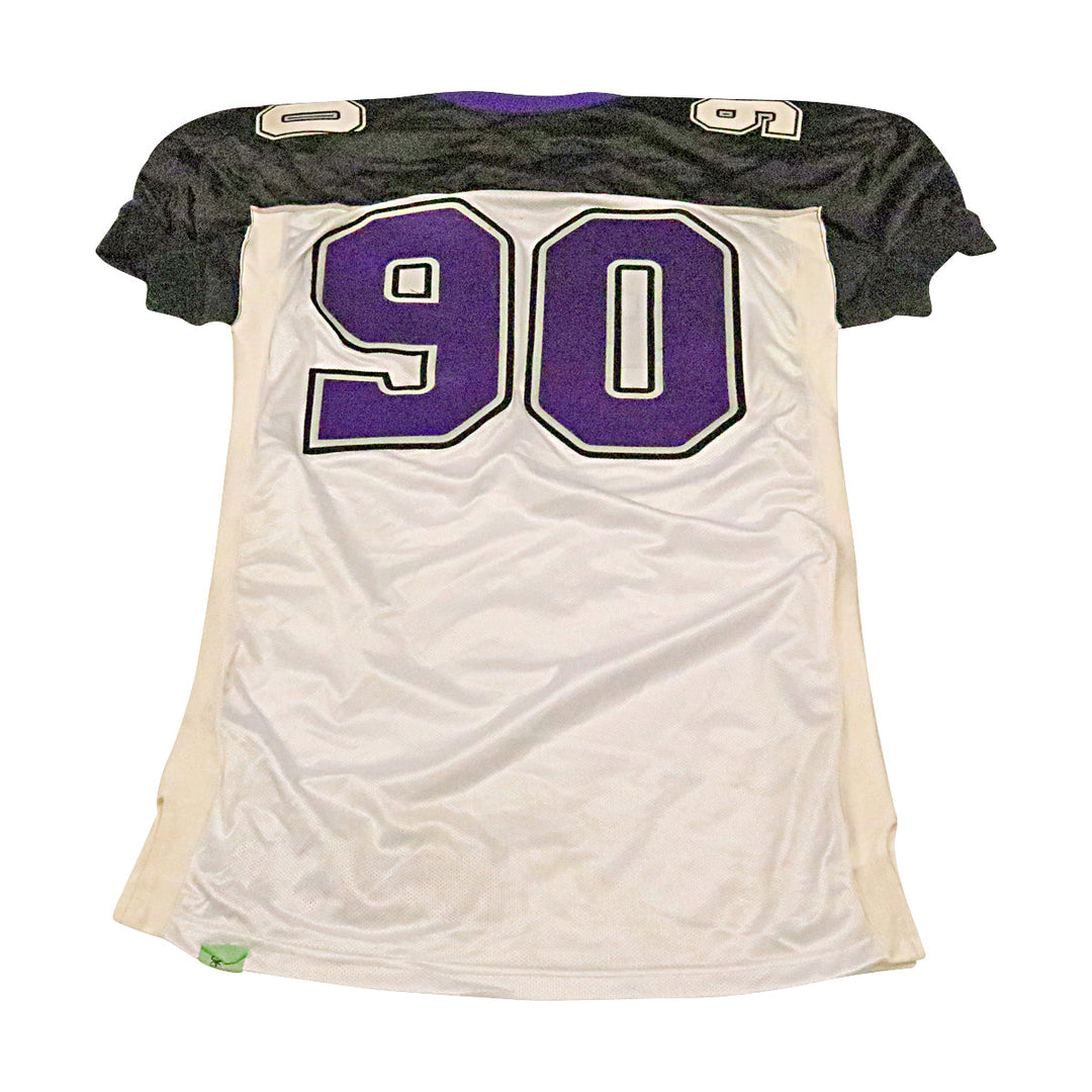 Chicago Enforcers 2001 #90 Team Issued Away Jersey Size 50 +2