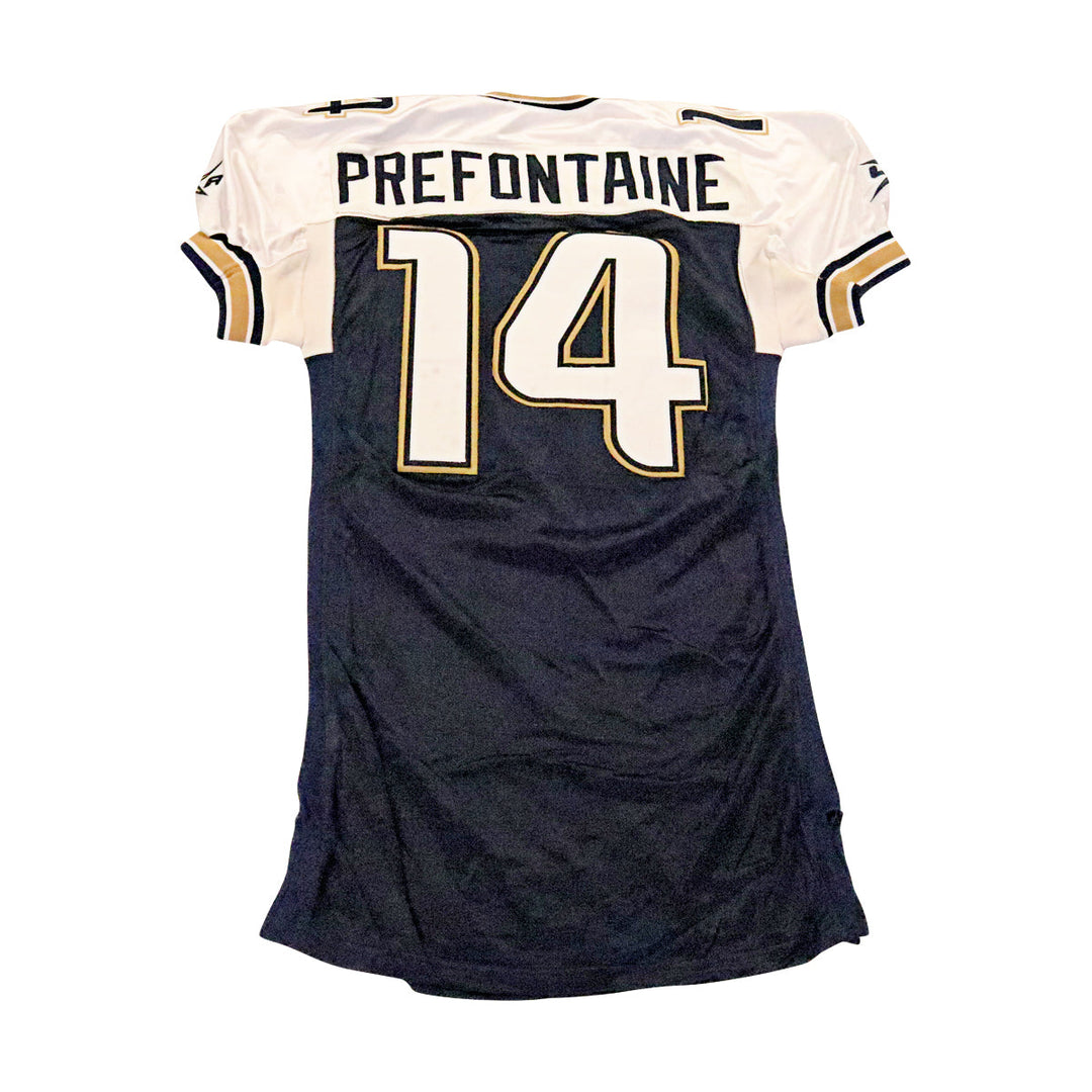 Noel Prefontaine LA Xtreme 2001 Game Used Home Jersey Size 48 +2