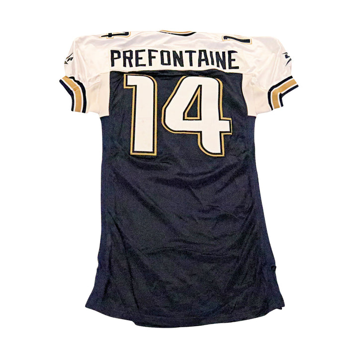 Noel Prefontaine LA Xtreme 2001 Game Used Home Jersey Size 48 +2