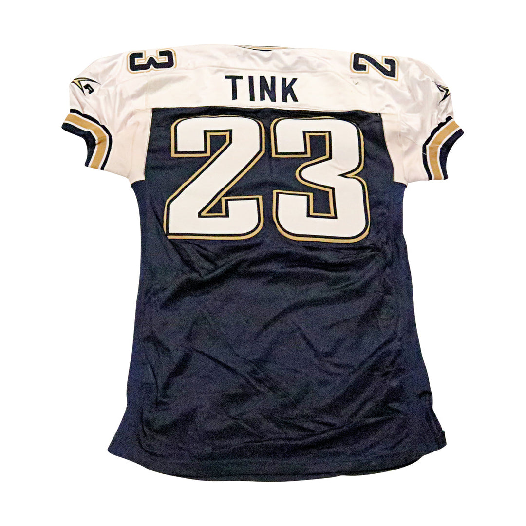 Scott Fields "Tink" LA Xtreme 2001 Game Used Home Jersey Size 50 +2