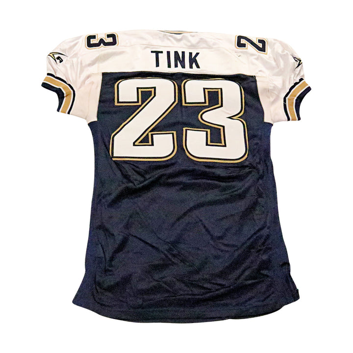 Scott Fields "Tink" LA Xtreme 2001 Game Used Home Jersey Size 50 +2