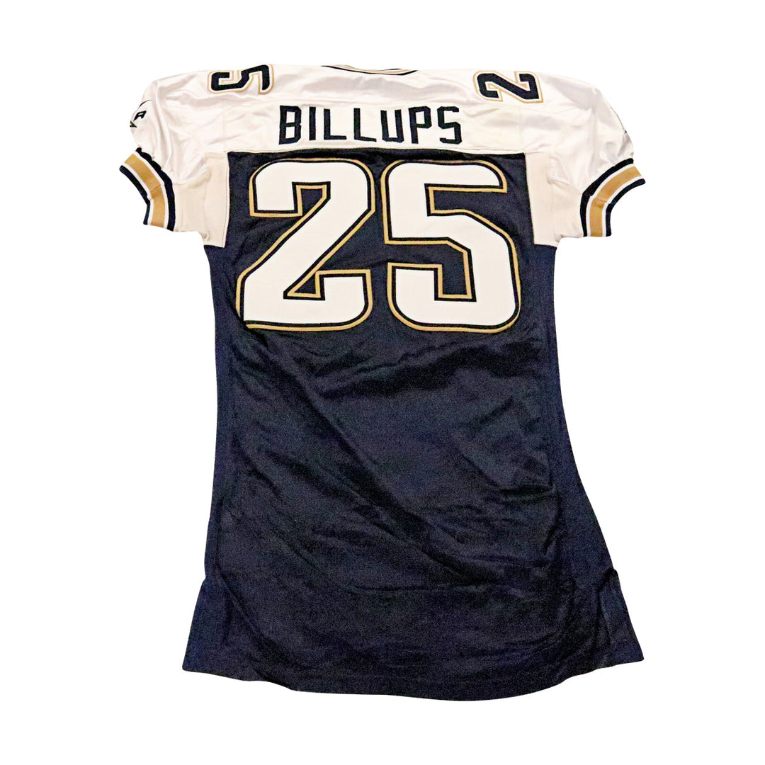 Terry Billups LA Xtreme 2001 Game Used Home Jersey Size 48 +2