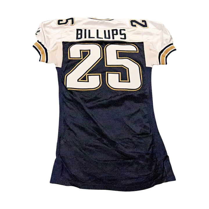 Terry Billups LA Xtreme 2001 Game Used Home Jersey Size 48 +2