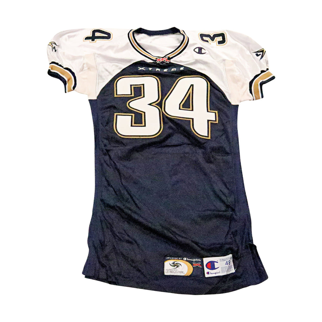 LA Xtreme 2001 #34 Team Issued Home Jersey #34 Size 48 +2
