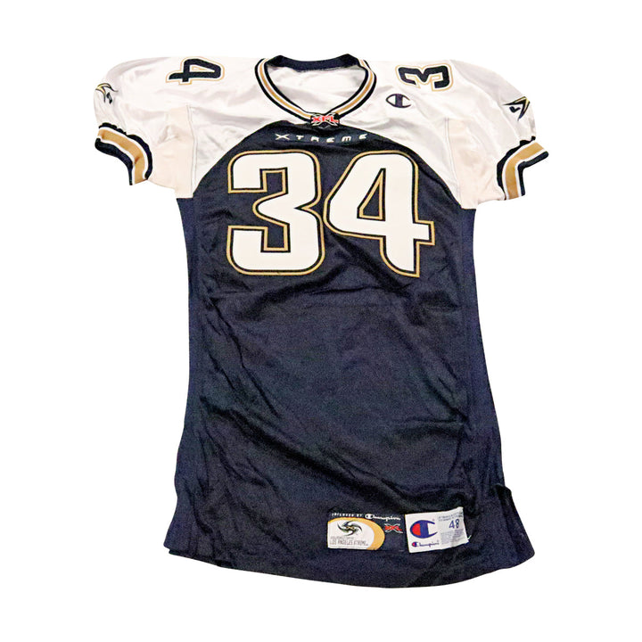LA Xtreme 2001 #34 Team Issued Home Jersey #34 Size 48 +2