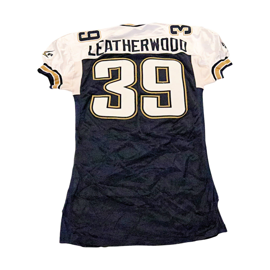 Frank Leatherwood LA Xtreme 2001 Game Used Home Jersey Size 52 +2