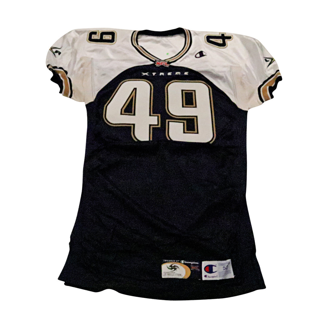 LA Xtreme 2001 #49 Team Issued Home Jersey Size 50 +2