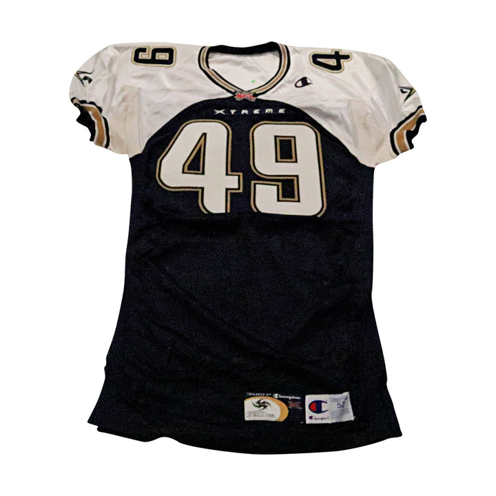 LA Xtreme 2001 #49 Team Issued Home Jersey Size 50 +2