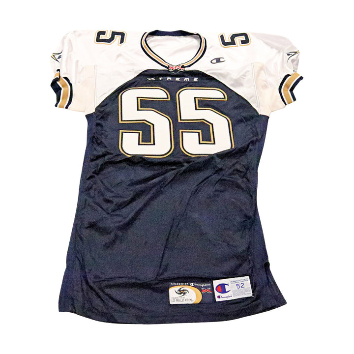 LA Xtreme 2001 #55 Team Issued Home Jersey Size 52 +2