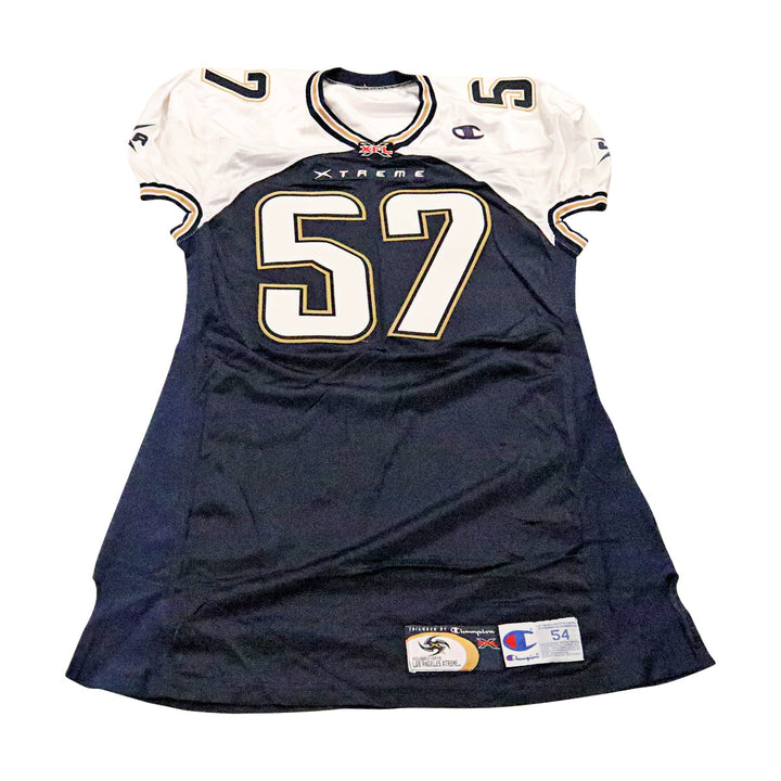 LA Xtreme 2001 #57 Team Issued Home Jersey Size 54 +2