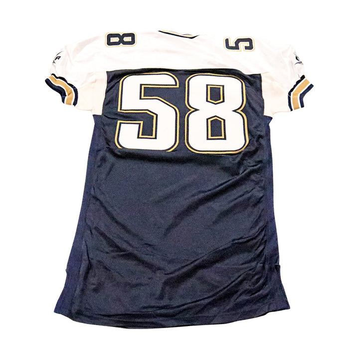 LA Xtreme 2001 #58 Team Issued Home Jersey Size 52 +2