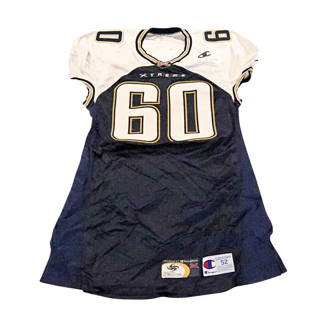 Bruce Beaton LA Xtreme 2001 Game Used Home Jersey Size 52 +2