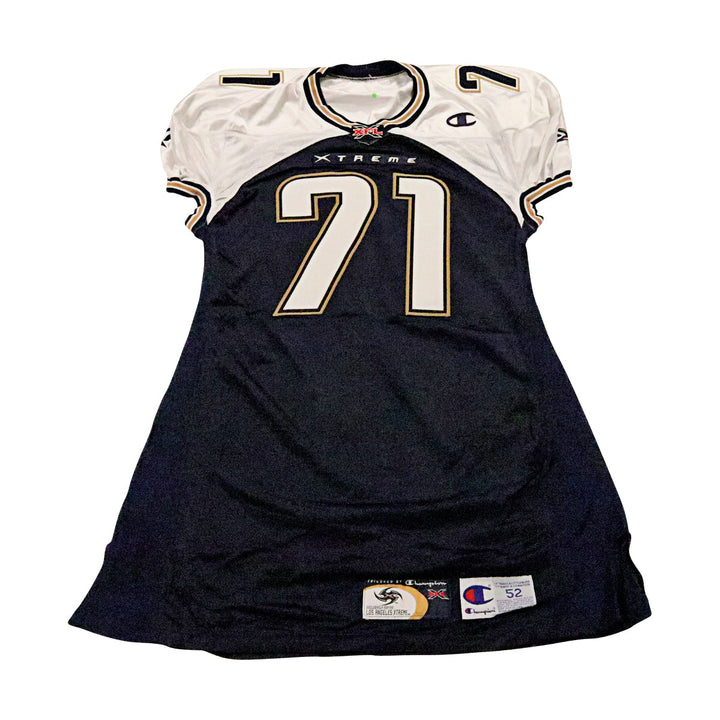 LA Xtreme 2001 #71 Team Issued Home Jersey Size 52 +2