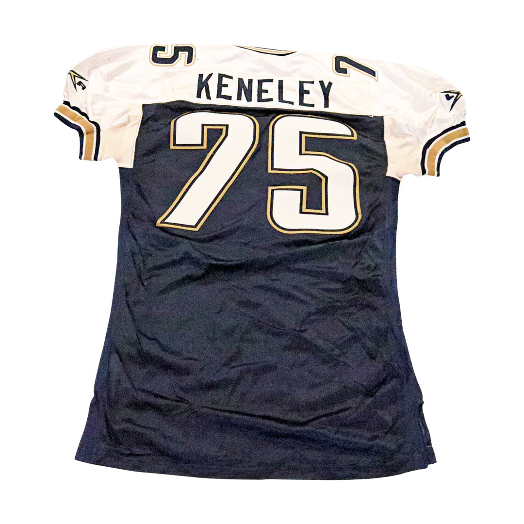 Matt Keneley LA Xtreme 2001 Game Used Home Jersey Size 52 +2