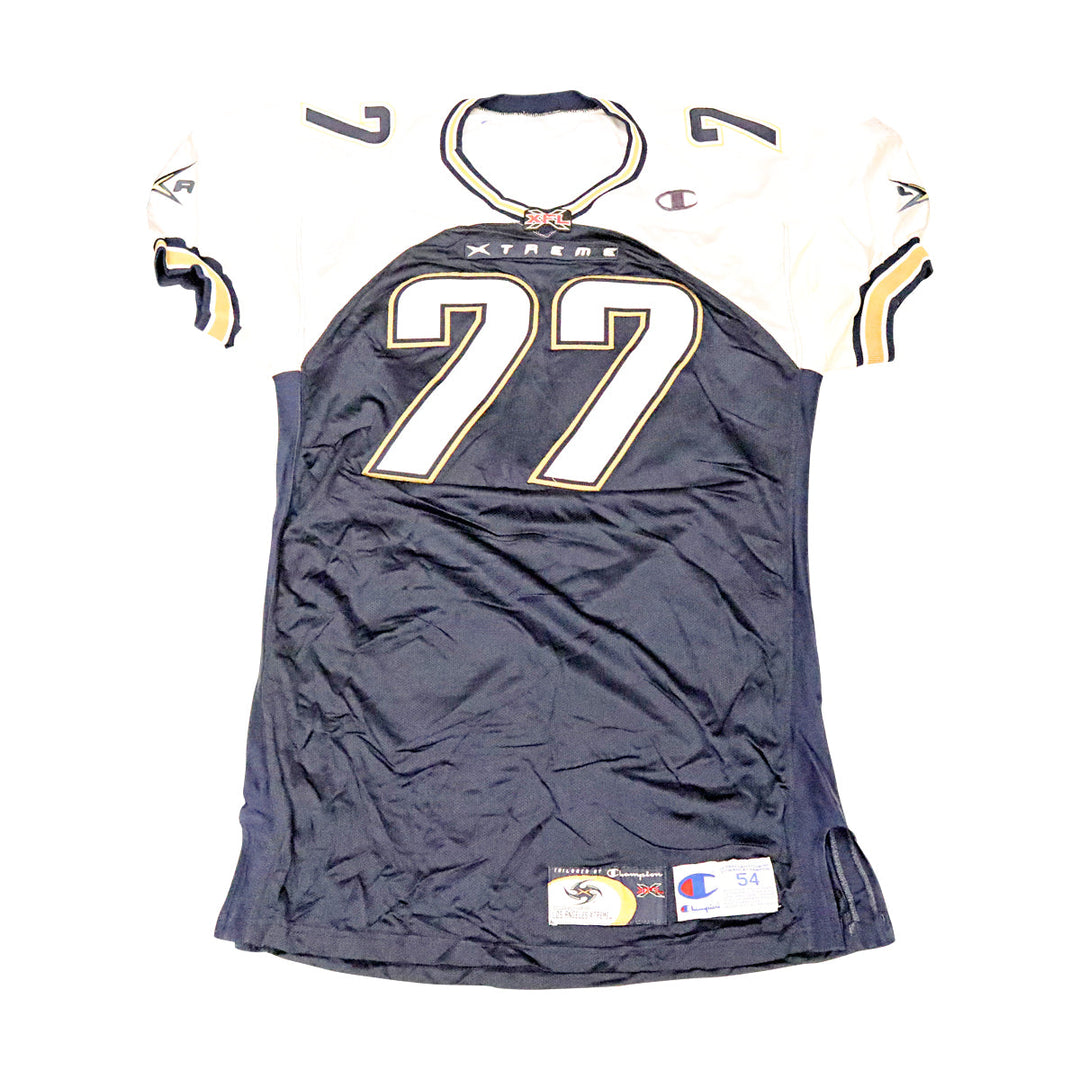 Bobby Singh LA Xtreme 2001 Game Used Home Jersey Size 54 +2
