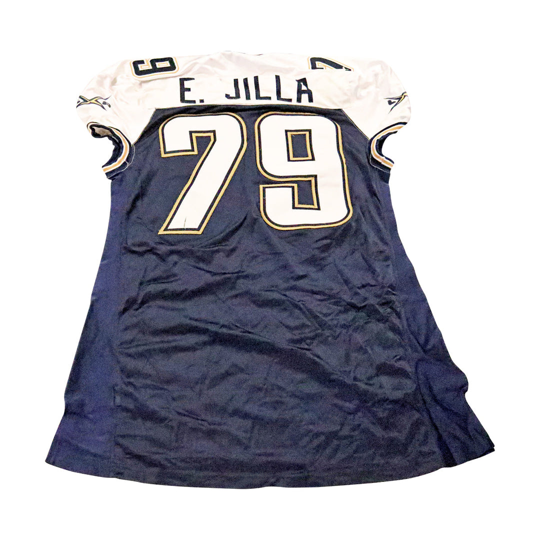 E. Jilla LA Xtreme 2001 Game Used Home Jersey Size 54 +2