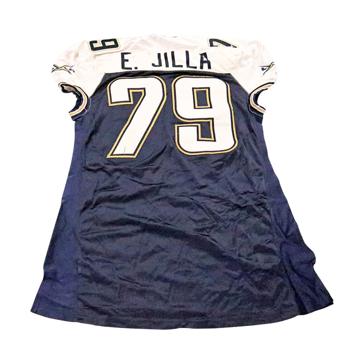 E. Jilla LA Xtreme 2001 Game Used Home Jersey Size 54 +2