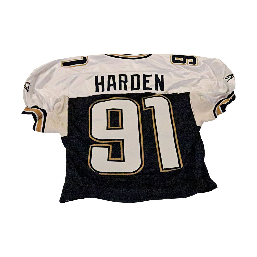 Harden LA Xtreme 2001 Game Used Home Jersey Size 54 Short