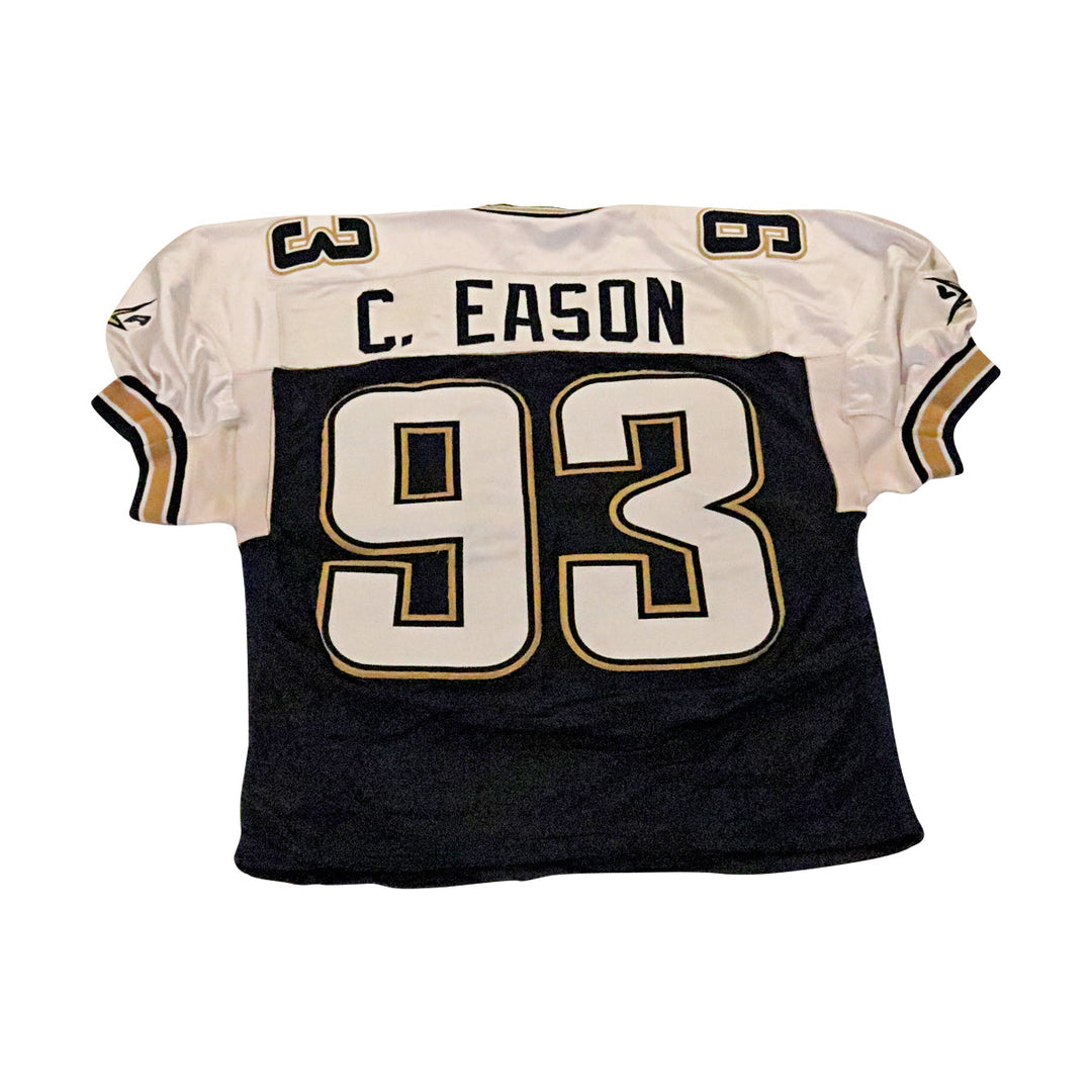 Curtis Eason LA Xtreme 2001 Game Used Home Jersey Size 52 Short