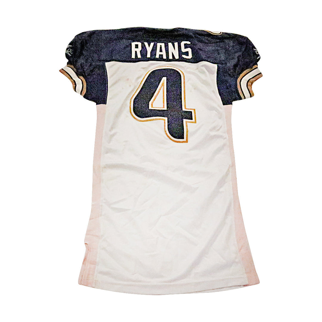 Larry Ryans LA Xtreme 2001 Game Used Away Jersey Size 44 +2