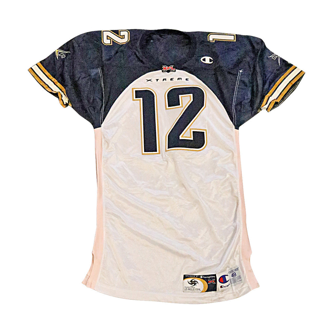 LA Xtreme 2001 #12 Team Issued Away Jersey Size 48 +2